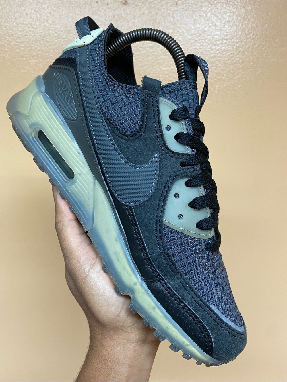Nike Air Max Terrascape 90 “Black Lime Ice” Size 7 Mens  8.5 Women’s DH2973-001 - Picture 11 of 17